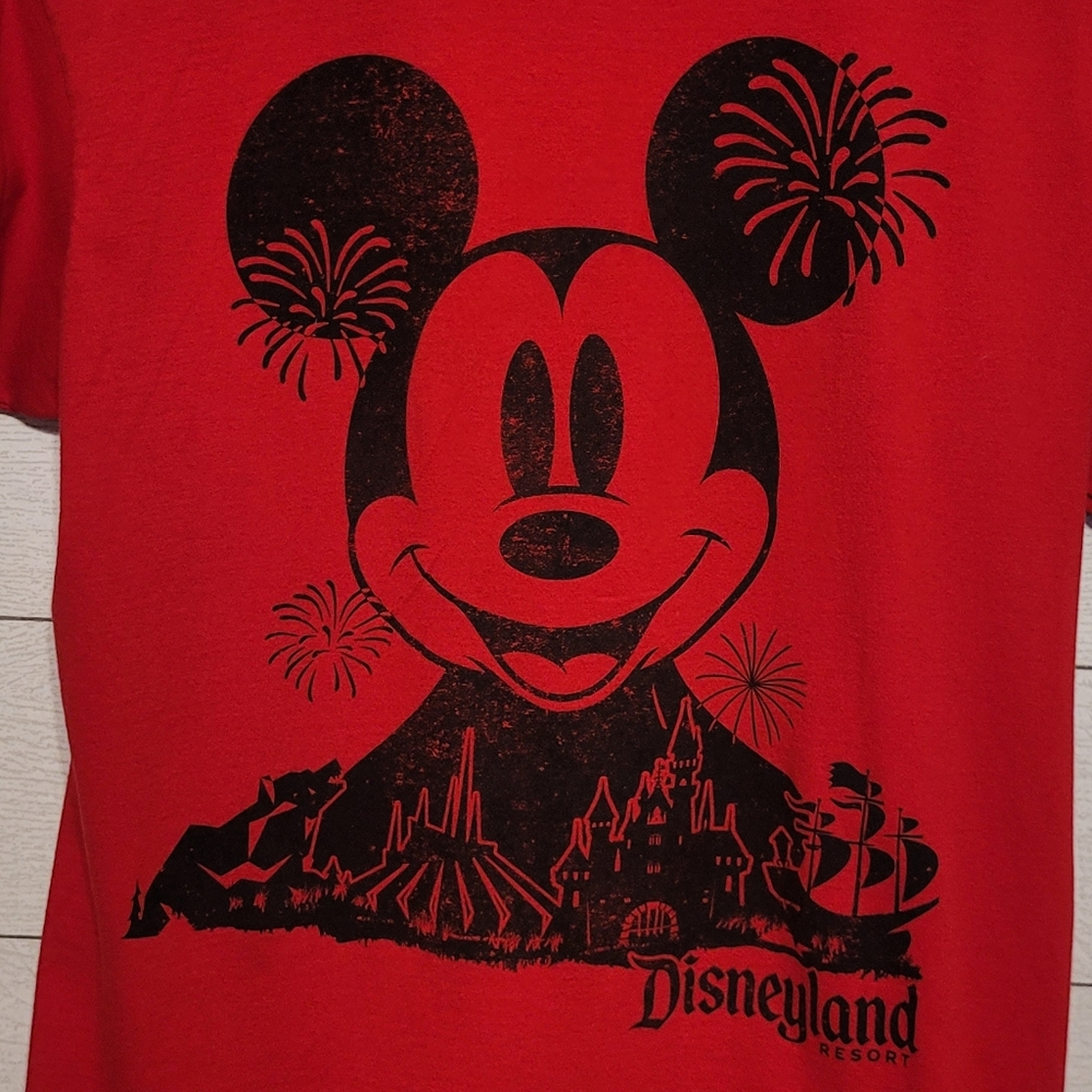 Disneyland Red Mickey Mouse Shirt